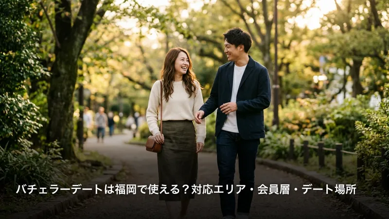 バチェラーデートは福岡で使える？対応エリア・会員層・デート場所
