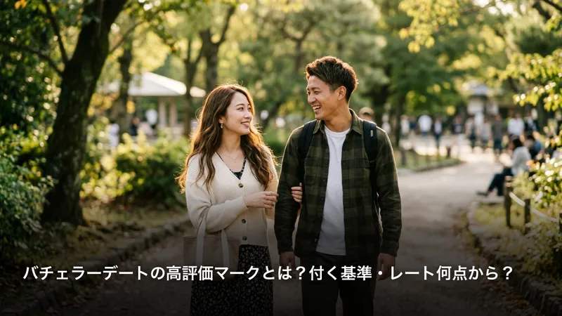 バチェラーデートの高評価マークとは？付く基準・レート何点から？