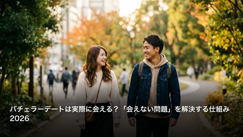 バチェラーデートは実際に会える？「会えない問題」を解決する仕組み2026