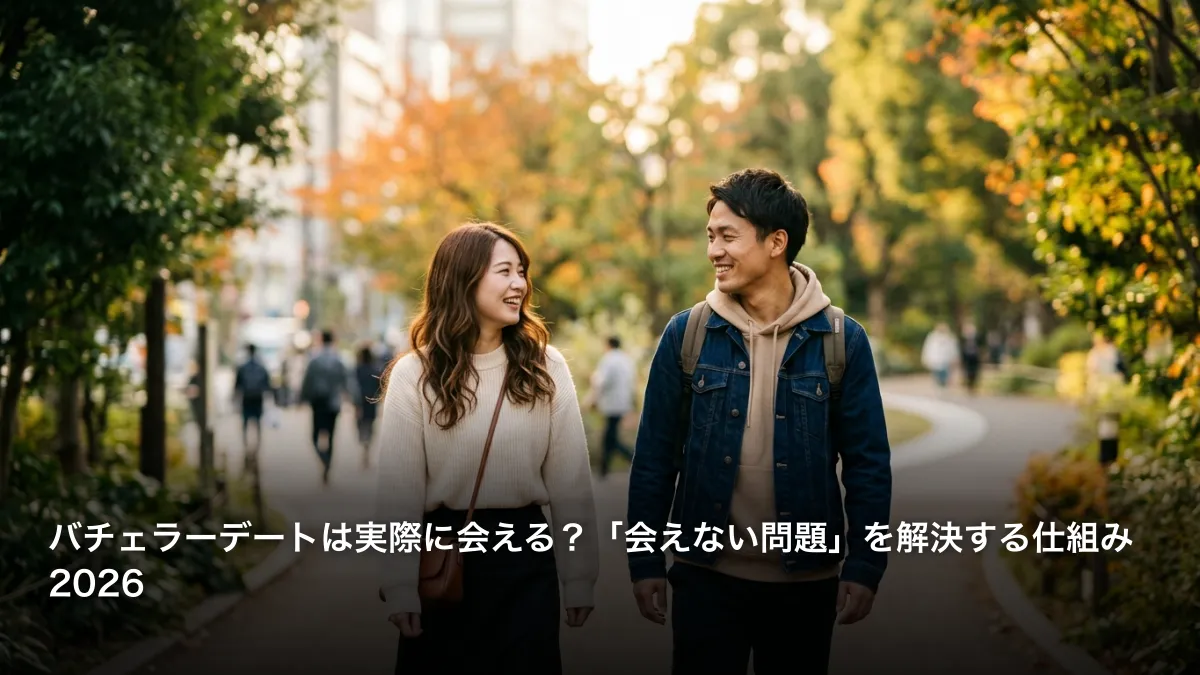 バチェラーデートは実際に会える？「会えない問題」を解決する仕組み2026