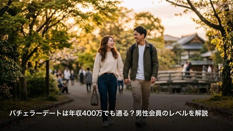 バチェラーデートは年収400万でも通る？男性会員のレベルを解説