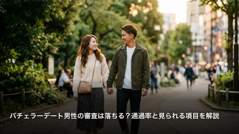 バチェラーデート男性の審査は落ちる？通過率と見られる項目を解説