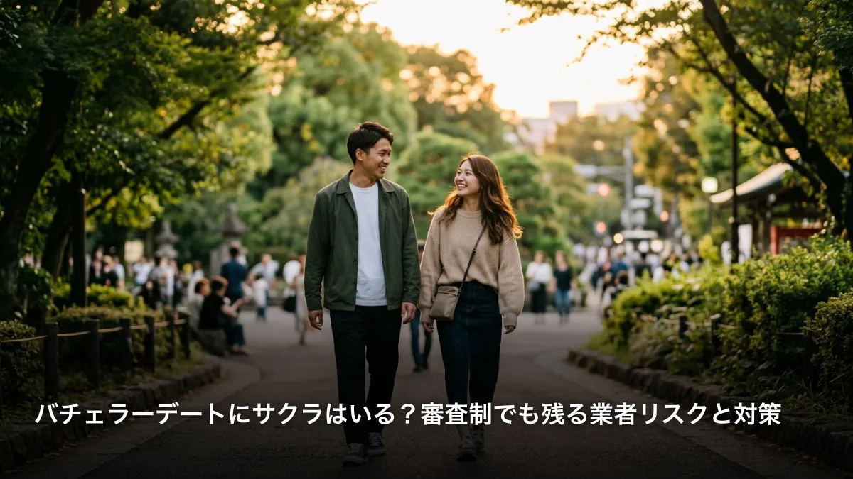 バチェラーデートにサクラはいる？審査制でも残る業者リスクと対策