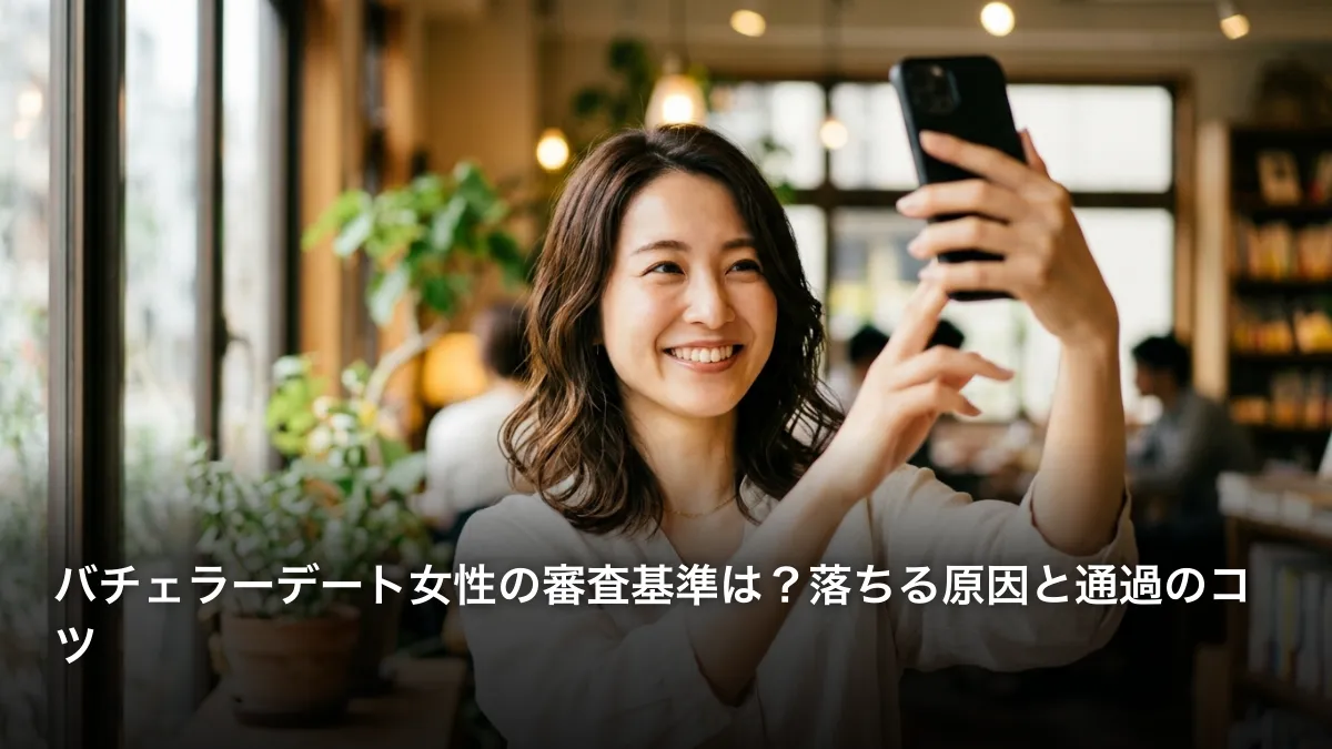 バチェラーデート女性の審査基準は？落ちる原因と通過のコツ