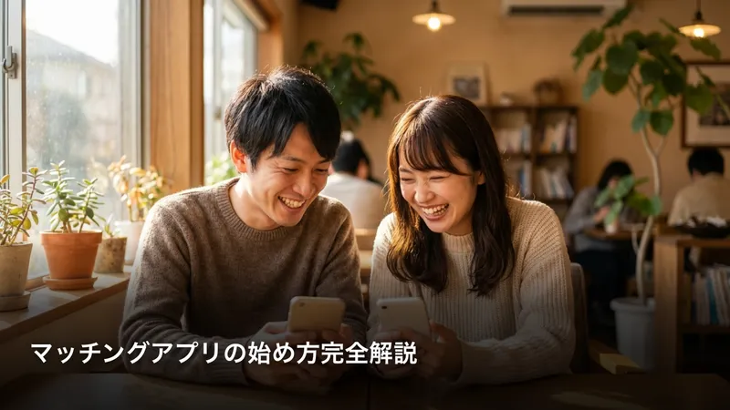 マッチングアプリの始め方を完全解説！登録から初デートまでの7ステップ