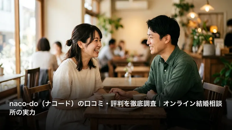 naco-do（ナコード）の口コミ・評判を徹底調査｜オンライン結婚相談所の実力