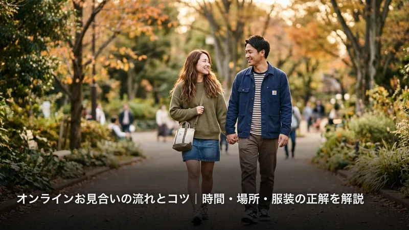 オンラインお見合いの流れとコツ｜時間・場所・服装の正解を解説