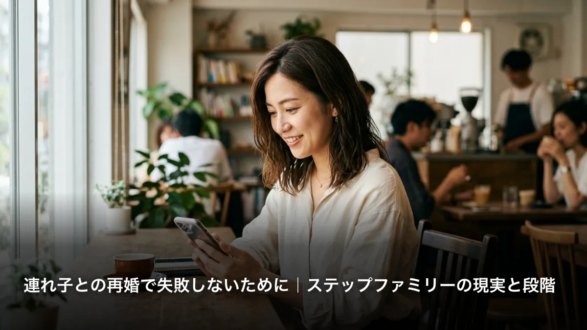 連れ子との再婚で失敗しないために｜ステップファミリーの現実と段階